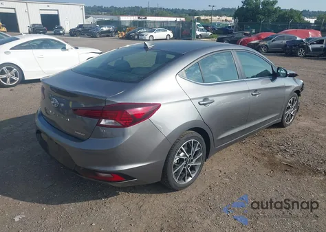 2019 Hyundai Elantra Limited из США, поврежденный, VIN 5NPD84LF1KH416467